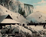 An Ice Mountain at the Foot of American Falls Niagara Falls NY Postcard ... - $4.99