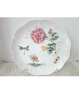 LENOX BONE CHINA DINNER PLATE BUTTERFLY MEADOW DRAGONFLY LAURIE LE LUYER... - $14.80