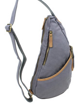Vagarant Traveler Spacious Shoulder Carry Travel Pack Bag CK93.Blue Grey - £41.59 GBP