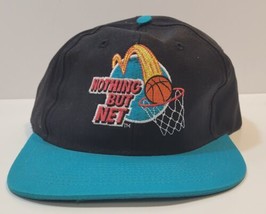 Vintage 1993 Nothing But Net McDonald&#39;s Embroidered Cap Hat Snapback Bas... - £11.06 GBP