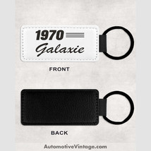 1970 Ford Galaxie Leather Car Keychain - $14.65