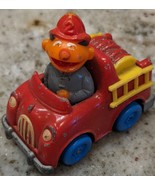 Vintage 1981 Hasbro Muppets Sesame Street Ernie in Fire Truck Die Cast Car - £5.42 GBP