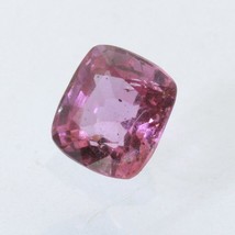 Spinel Pink SI1 Clarity Untreated Natural Burma Gem 6x5mm Cushion 1.01 carat - £51.63 GBP