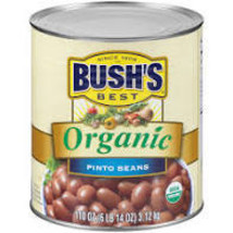 BUSH&#39;S BEST Canned Organic Pinto Beans (Pack of 6) - £17.31 GBP