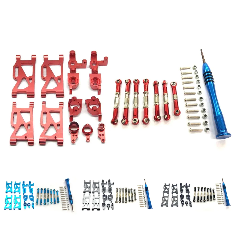 Wltoys 144001 144002 144010 124017 124018 124019 124007 Metal Upgrade Parts Kit - £20.76 GBP