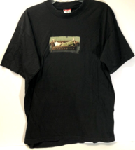 JAMES TAYLOR Tour 1998 Black Double-Sided Vintage Rock Tisbury Q-Tees T-Shirt XL - £123.39 GBP