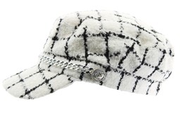 International Concept INC Plaid  Newsboy Hat  One Size - £11.76 GBP