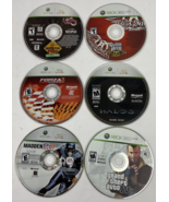 6 x XBOX 360 XBOX Live Aerosmith, HALO 3, GTA4, Madden, Forza 2, Monster... - $23.75