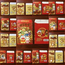 SANRIO RILAKKUMA DORAEMON STICKERS NEW YEAR RED POCKET MONEY ENVELOPE HO... - £1.75 GBP+