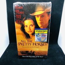 All The Pretty Horses VHS Movie Matt Damon Penelope Cruz SEALED - £5.90 GBP