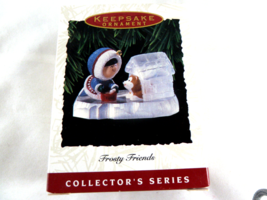 Hallmark Keepsake Ornament Frosty Friends 1993 New in Box #14 - $10.39