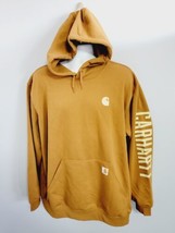 Carhartt Rain Defender Hoodie Sweatshirt Mens Xl Carhartt Brown Pullover Nwt - £63.94 GBP