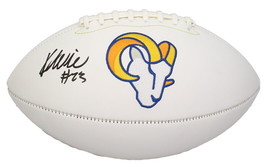 Kyren Williams Autographed Los Angeles Rams White Panel Football Beckett - £99.99 GBP