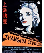 Shanghai Express Paramount movie Decor Poster. Home Graphic Art Design 4008 - $17.10+