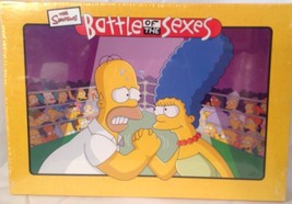 Simpsons Battle Of The Sexes Board Game - New &amp; Sealed - £10.17 GBP