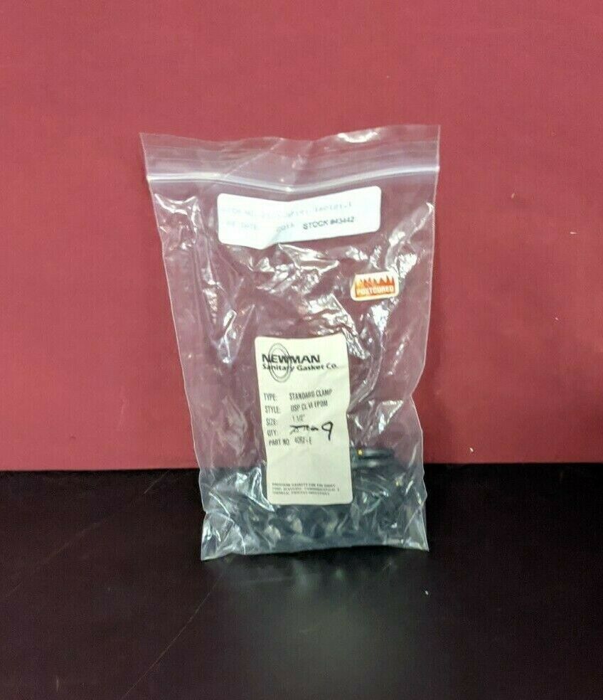 NEWMAN 40RX-E 1.5&quot; STANDARD CLAMP SANITARY GASKET USP CL VI EPDM NOS / B... - $54.45