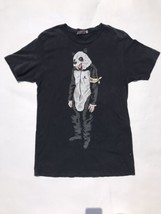 Rare 2009 Jesper A Panda Artist WeSC Superlative Conspiracy Black TShirt - £24.17 GBP