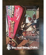 Vintage 1970 Coca-Cola Racing Kelly Chadwick Full Page Original Ad 1022 - £5.44 GBP