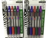 10 Zebra Z-Grip Retractable Ballpoint Pen, Med Point, 1.0mm Assorted Col... - £4.68 GBP