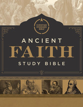 CSB Ancient Faith Study Bible, Crimson LeatherTouch - £77.31 GBP