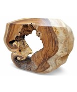 Solid Wood Console Table Suar Wood Root Tree Slice Sideboard - $28,142.70 MXN+