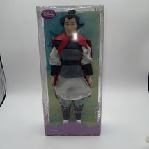 New  Disney Store Classic Princess Prince Collection 12&quot; Doll Mulan Li Shang - £26.80 GBP