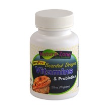 Nature Zone Bearded Dragon Vitamins &amp; Probiotics Supplement 1ea/2.8oz. - £11.03 GBP