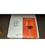 Bormioli Rocco Spazio 17 oz Large Wine Glass Made in Italy, Set of 4 - $61.76 CAD