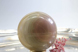 Band Jasper ~ Large Shiny Gemstone Ball, Crystals Balls, Sphere Crystal, - £66.80 GBP