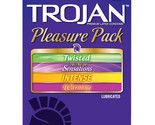 Trojan Pleasure Condoms - Asst. Box Of 12 - £16.65 GBP