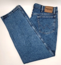 Wrangler Rugged Wear Men&#39;s Denim Blue Jeans Men&#39;s Size 36X30 Pants - £18.06 GBP