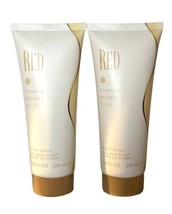 Lot of 2-Red By Giorgio Beverly Hills For Women Body Wash LARGE 6.8oz NE... - £78.81 GBP