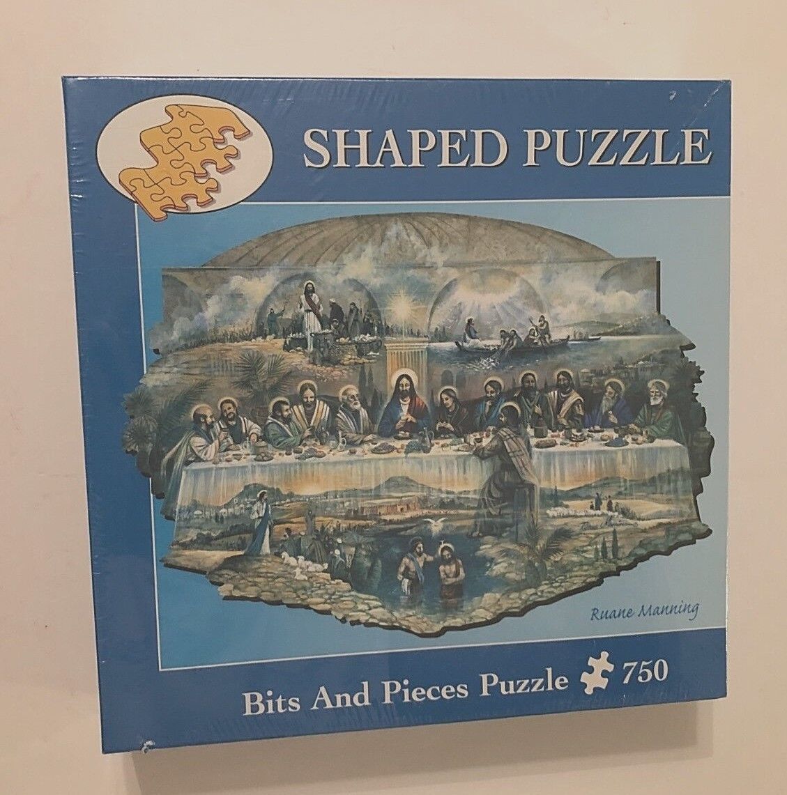 LAST SUPPER Bits and Pieces 750 Jigsaw Puzzle 2004 Ruane Manning 18-0043 New - $18.07