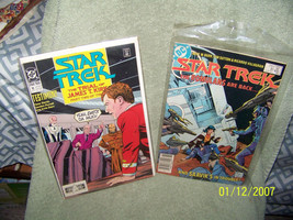 lot of {2} vintage dc comic books [startrek} - $7.92