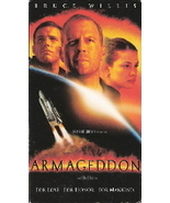 Armageddon Starring Bruce Willis, Billy Bob Thornton VHS - £4.71 GBP