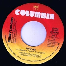 Kenny Loggins Forever 45 rpm At Last Canadian Pressing - £3.10 GBP