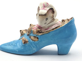 Beatrix Potter Mama Mouse Old Woman Shoe Figurine Collectible Beswick England - £23.31 GBP