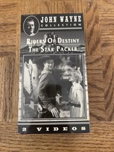 Riders Of Destiny/The Star Packer VHS - £9.84 GBP