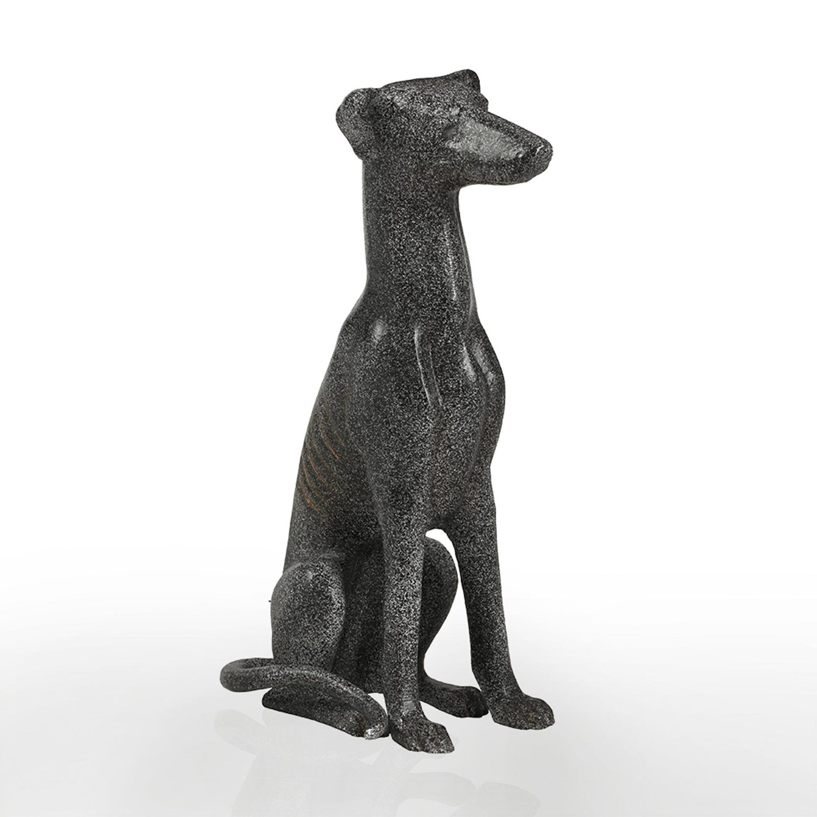 Primary image for SPI Home Cast Aluminum Loyal Greyhound Statue Sculpture 18.5 Inches High