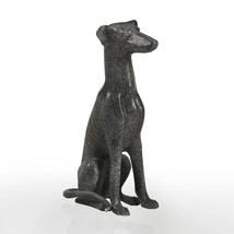 SPI Home Cast Aluminum Loyal Greyhound Statue Sculpture 18.5 Inches High - £128.88 GBP