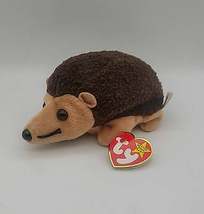 Ty Beanie Babies Prickles the Hedgehog Mint With Tag Errors Ultra Rare - £156.21 GBP