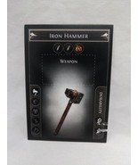 *Punched* Path Of Exile Exilecon Iron Hammer Normal Trading Card - £19.54 GBP