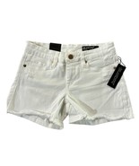 [BLANKNYC] White Denim Shorts Distressed Frayed Hem The Essex Classic Cu... - €25,73 EUR