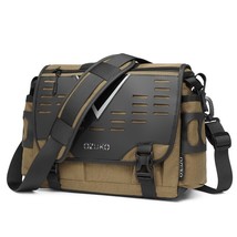 Fashion Men Shoulder Bag High Quality Large Messenger Bags Male Water Resistant  - £59.97 GBP