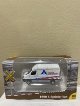 New HO Scale Classic White Air America Air Conditioning 1990 S SPRINTER VAN - £5.36 GBP