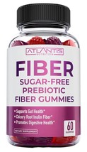 Sugar Free Prebiotic Fiber Gummies - Gut Health &amp; Healthy Digestion Exp:12/24 - £12.65 GBP