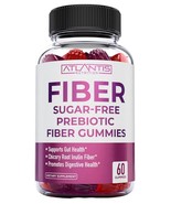 Sugar Free Prebiotic Fiber Gummies - Gut Health &amp; Healthy Digestion Exp:... - £12.44 GBP