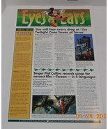 Walt Disney World Eyes And Ears Newspaper February 25th 1999 - $35.46 CAD