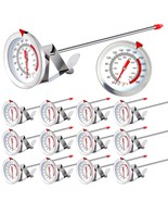 12 Pcs Deep Fry Thermometers Dial Thermometer with 8&quot; Stainless Steel St... - £57.69 GBP