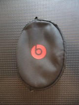 Beats By Dre Headphones Case Soft Travel Case Black & Red Zipper Case - $229.77 MXN